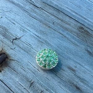 (lotti dotties) Silver Plated Citrine Magnet Dot